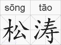 松涛的拼音