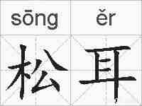 松耳的拼音