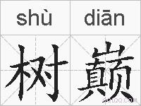 树巅的拼音