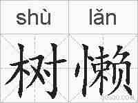 树懒的拼音