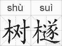 树檖的拼音