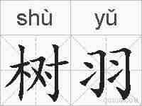 树羽的拼音