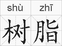 树脂的拼音