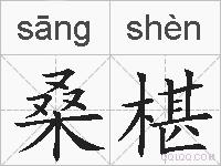 桑椹的拼音