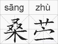 桑苎的拼音