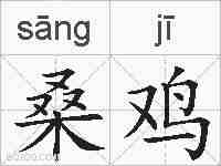 桑鸡的拼音