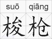梭枪的拼音