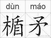 楯矛的拼音