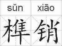 榫销的拼音