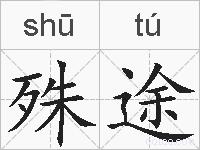 殊途的拼音