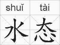 水态的拼音