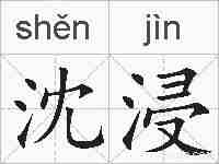 沈浸的拼音