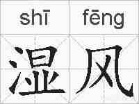 湿风的拼音