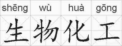 生物化工的拼音
