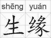 生缘的拼音