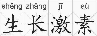 生长激素的拼音