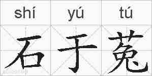 石于菟的拼音