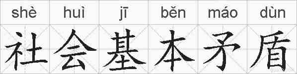 社会基本矛盾的拼音
