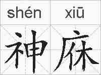 神庥的拼音