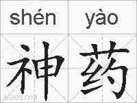 神药的拼音