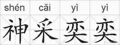 神采奕奕的拼音