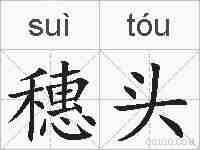 穗头的拼音