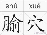 腧穴的拼音