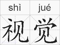 视觉的拼音