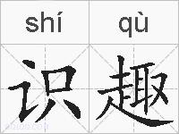 识趣的拼音