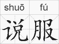 说服的拼音