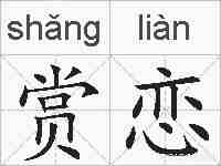 赏恋的拼音