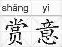 赏意的拼音
