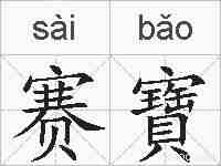 赛寶的拼音