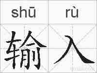 输入的拼音