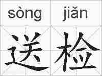 送检的拼音