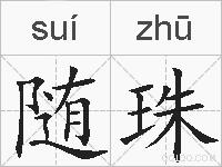 随珠的拼音