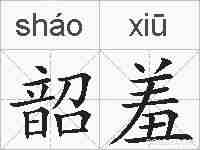 韶羞的拼音