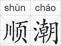 顺潮的拼音