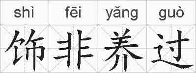 饰非养过的拼音