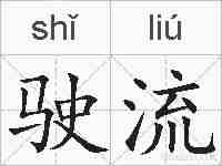 驶流的拼音