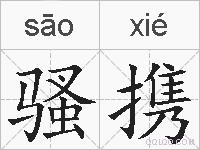 骚携的拼音