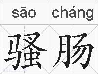 骚肠的拼音