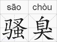 骚臭的拼音