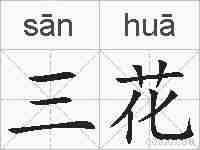 三花的拼音