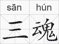 三魂的拼音