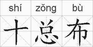 十总布的拼音