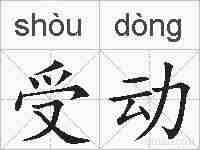受动的拼音