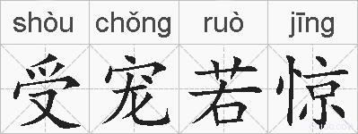 受宠若惊的拼音