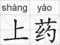 上药的拼音