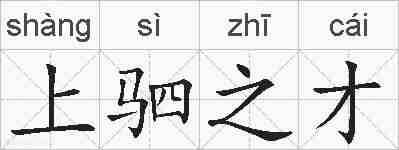 上驷之才的拼音